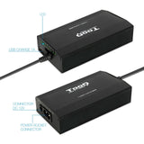 EAN 8433281006584 - TooQ TQLC-100BS01M adaptador e inversor de corriente Auto/Interior Negro imagen 3