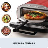 EAN 8003705124325 - Ariete 3901/00 fabricante de pizza y hornos 1 Pizza(s) 2200 W Rojo imagen 4