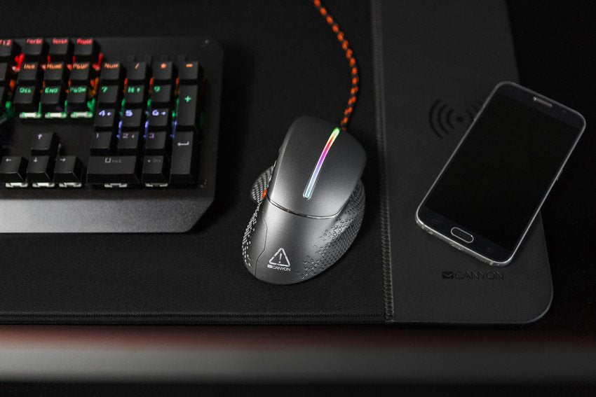 Canyon Gaming Raton Apmar Gm-12 6400 Dpi Rgb 6 Keys Bk Retail