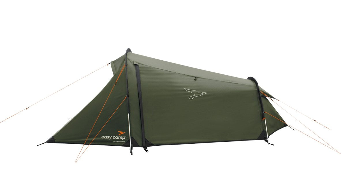 Tienda Túnel Easy Camp Sarek 2 Verde Oscuro/Naranja, Modelo 2025 120468