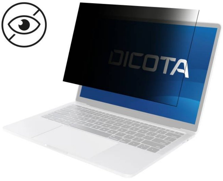 Dicota Privacy Filter 2-Way Magnetic Universal (16:10) 15,6, Negro