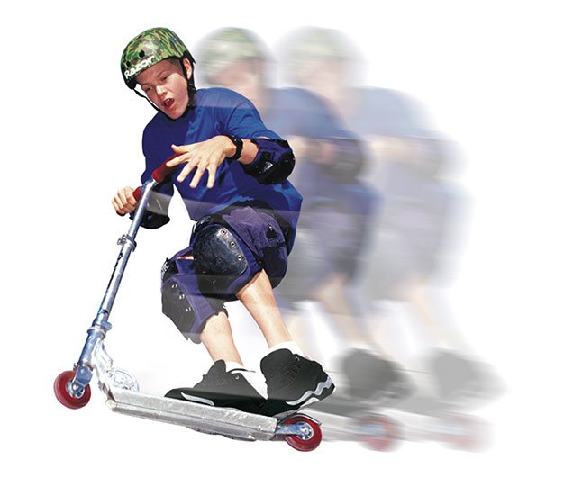 EAN 0845423009618 - Razor A125 (GS) Niños Patinete clásico Azul, Acero inoxidable imagen 5