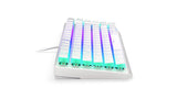 Teclado Alemán Endorfy Thock 75% Rf Inalámbrica + Usb Qwertz Blanco