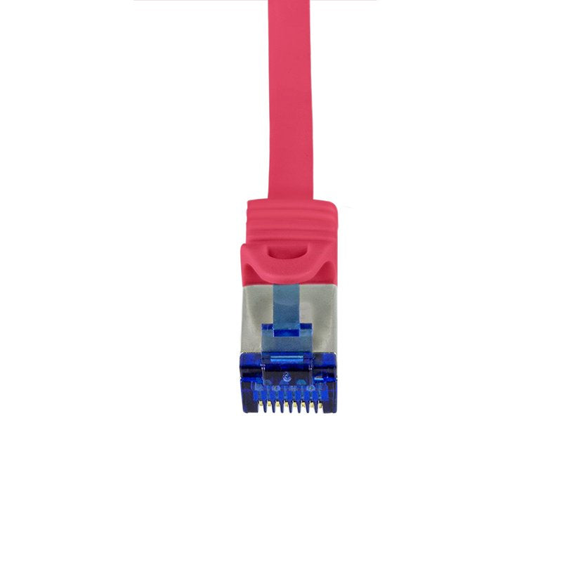 Logilink Cable De Red Ultraflex, Cat.6a, S Ftp, Rojo, 1,5 M