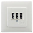 EAN 4043921037195 - Rutenbeck TAE 2x6/6 NFF Up rw toma de corriente imagen 1