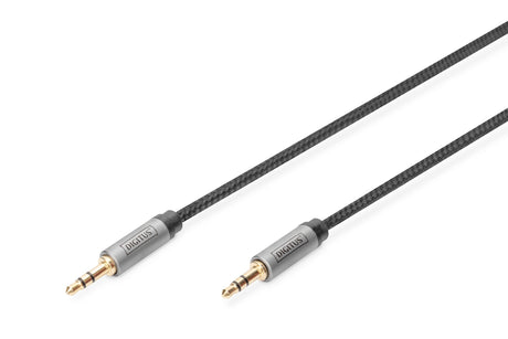 EAN 4016032481133 - Digitus DB-510110-030-S cable de audio 3 m 3,5mm Negro imagen 1