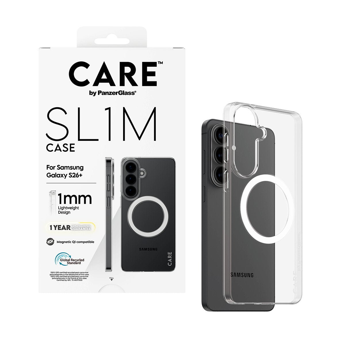 Panzerglass Care Sl1m Case Transparent Samsung Galaxy S26+
