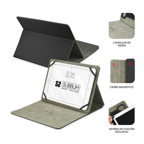 EAN 8436586740795 - SUBBLIM SUB-CUT-1CT001 funda para tablet 25,6 cm (10.1") Folio Negro imagen 2