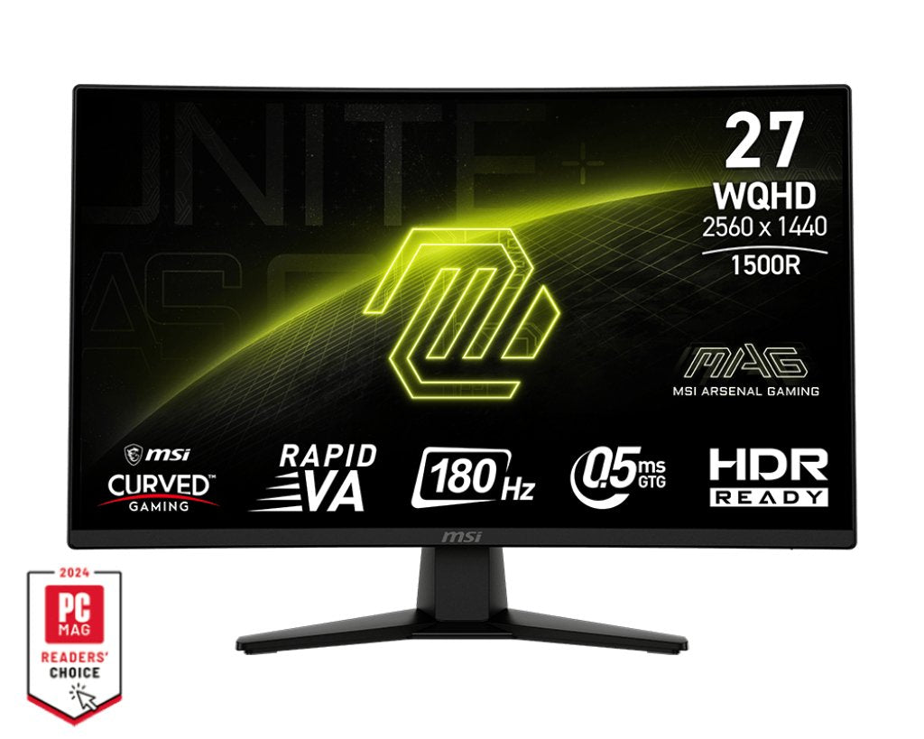 Monitor Gaming Msi 27" Mag 274cqf Negro