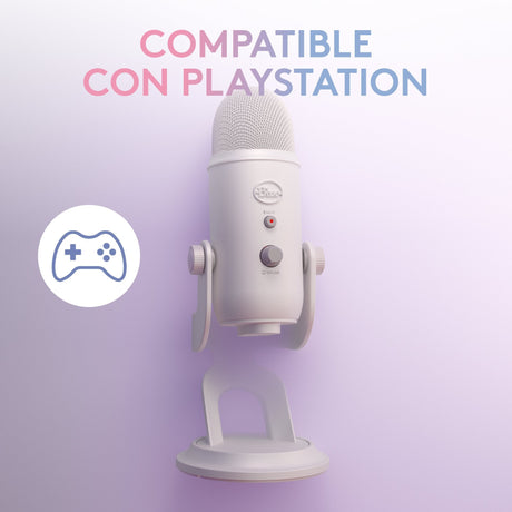EAN 5099206106239 - Blue Microphones Yeti Aurora Collection Blanco Micrófono de superficie para mesa imagen 7
