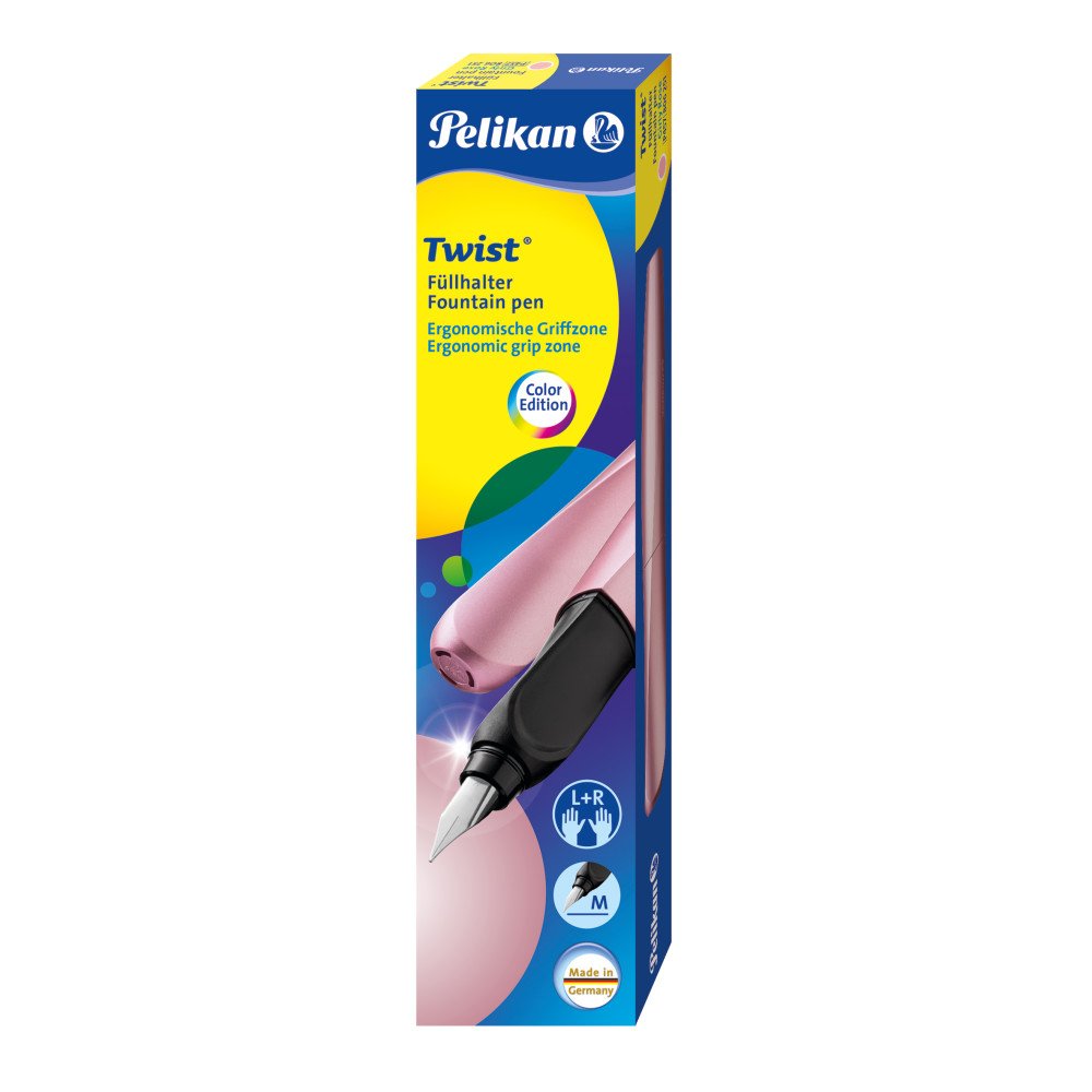 Pelikan Pluma Estilográfica Twist Rosa