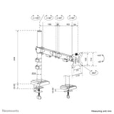 Soporte Neomounts Tis 10"-32" 1tft 4gelenk Negro Max.8kg