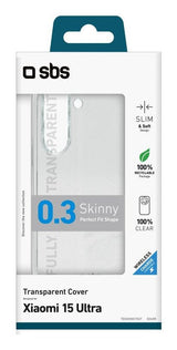 Sbs Skinny Cover Xiaomi 15 Ultra Transparent