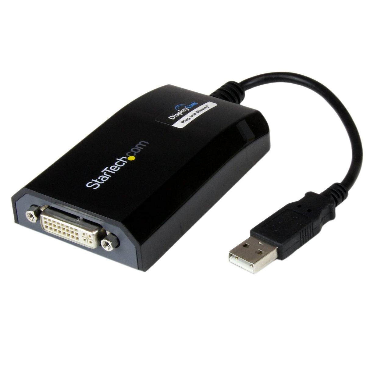 Startech.Com Adaptador De Vídeo Externo Usb A Dvi Tarjeta Gráfica Externa Cable Para Mac Y Pc 1920x1200 Hembra Dvi-I Macho Usb A Adaptador Usb/Dvi Usb (M) A Dvi-I (H) Usb 2.0 27 M Admite 1920x1200 (Wuxga) Negro Para P/N: Dviddmm10 D