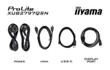 EAN 4948570125012 - iiyama ProLite XUB2797QSN-B2 pantalla para PC 68,6 cm (27") 2560 x 1440 Pixeles Quad HD LED Negro imagen 14
