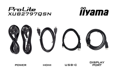 EAN 4948570125012 - iiyama ProLite XUB2797QSN-B2 pantalla para PC 68,6 cm (27") 2560 x 1440 Pixeles Quad HD LED Negro imagen 14