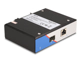 Delock 88014 Convertidor De Medios Gigabit Industrial Rj45 A Sfp Para Carril Din