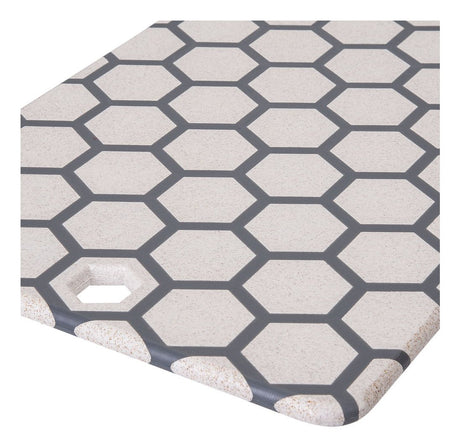 EAN 4260403578728 - Resto Kitchenware 95403 tabla de cocina para cortar Rectangular Plástico Gris, Blanco imagen 7