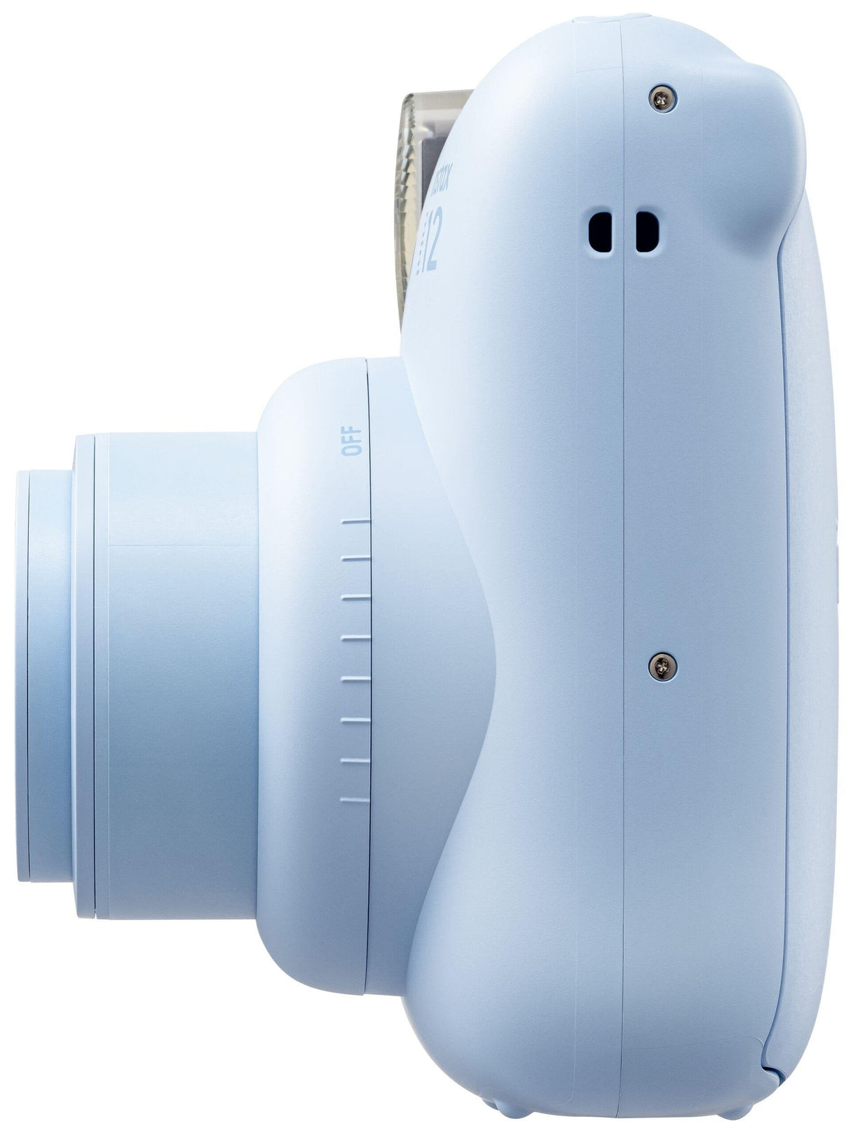 Fujifilm Instax Mini 12 Pastel Blue Camara Instantanea - Tamaño De Imagen 62x46mm - Flash Auto - Exposicion Automatica - Mini Espejo Para Selfies - Modo Primer Plano