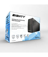 Eightt - Sai Inline 1050va/630w - Bateria 2x12v/7ah - 3x Toma Schuko