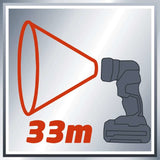 Lámpara De Batería Einhell Te-Cl 18 Li H-Solo, 18 Voltios, Foco De Construcción (Rojo/Negro, Sin Batería Ni Cargador) 4514130