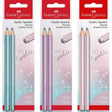 Faber-Camell Bleimiftset Jumbo Sparkle Cosmic Colour