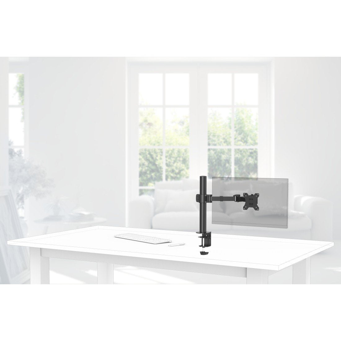 Hama 00118493 Soporte Para Monitor 88,9 Cm (35") Negro Escritorio