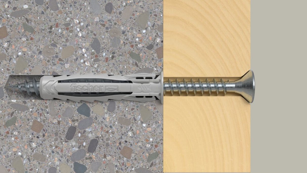 Fischer 568005 Tornillo De Anclaje Y Taco 100 Pieza(S) Anclaje De Expansión 25 Mm