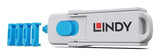 Hdmi Port Locks  Blue  4x + 1 Key