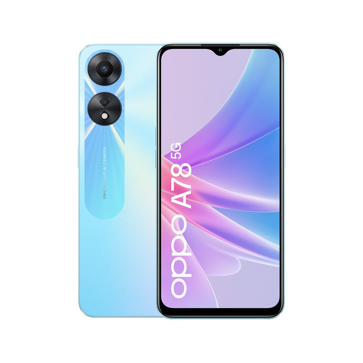 Movil Smartphone Oppo A78 8gb 128gb 5g Glowing Blue