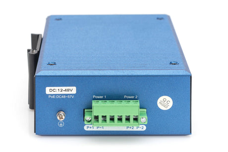 EAN 4016032490272 - Digitus DN-651147 switch No administrado Fast Ethernet (10/100) Energía sobre Ethernet (PoE) Negro, Azul imagen 3