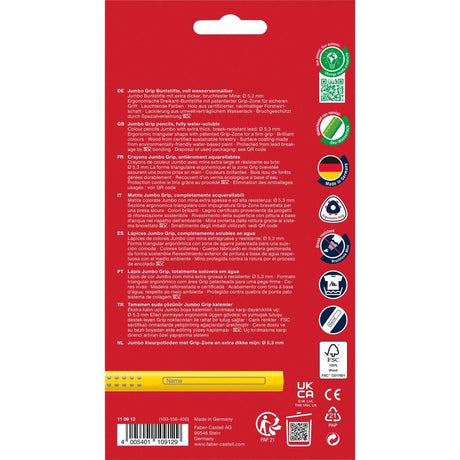 EAN 4005401109129 - Faber-Castell Jumbo Grip Multi 12 pieza(s) imagen 6
