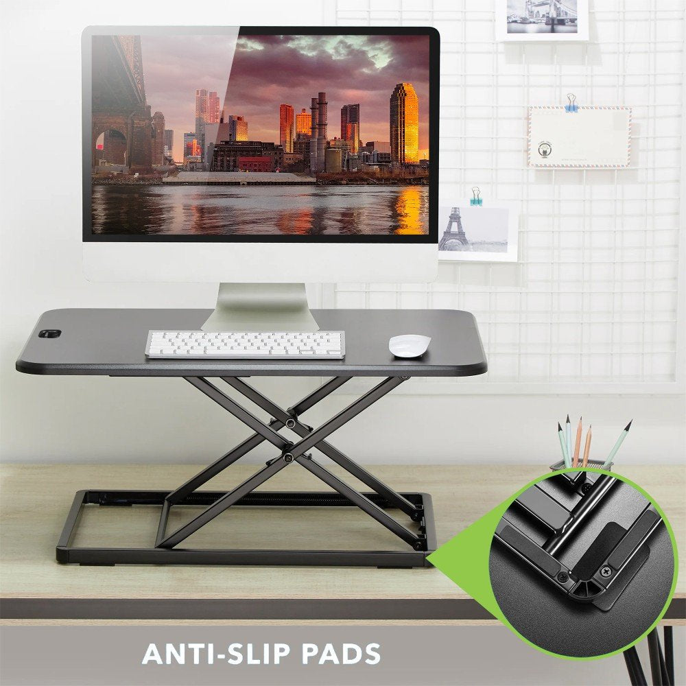 Techly Ica-Lcd 302 Superficie De Escritorio Para Portátil Para Trabajo De Pie Y Sentado