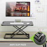 Techly Ica-Lcd 302 Superficie De Escritorio Para Portátil Para Trabajo De Pie Y Sentado