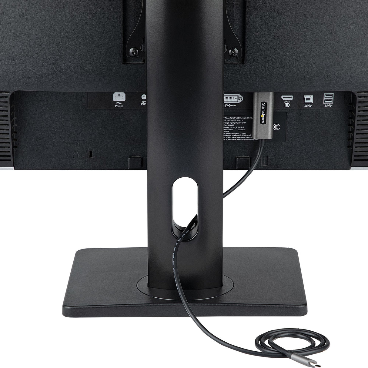 EAN 0065030891868 - StarTech.com FPPNEUSTND soporte para monitor 86,4 cm (34") Negro imagen 17