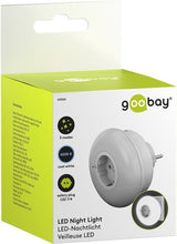 Luz Led Nocturna Enchufable Redonda Goobay
