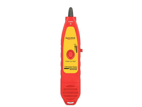 EAN 4043619861095 - DeLOCK 86109 comprobador de cables de red Rojo, Amarillo imagen 3