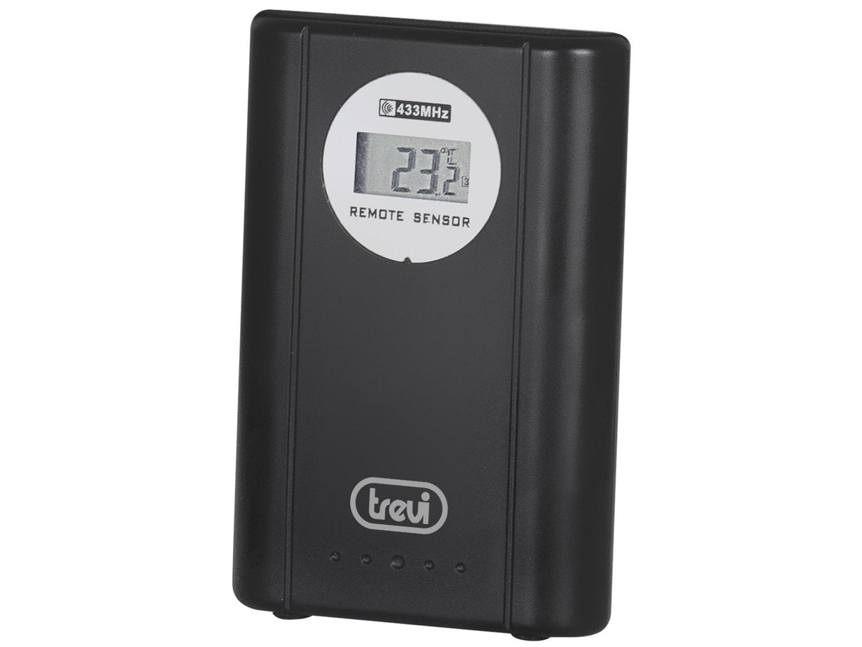 Radio Controlled Digital Wall Clock With External Sensor Trevi Om 3560 Rc