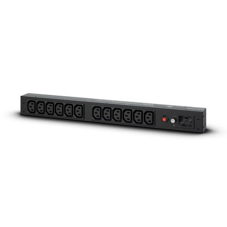 EAN 0649532901357 - CyberPower PDU20BHVIEC12R unidad de distribución de energía (PDU) 12 salidas AC 1U Negro imagen 1