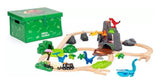 Set De Dinosaur Dinosaur Dinosaur De Brio World, Ferrocarril 63610400