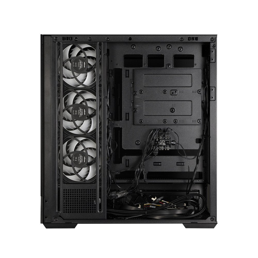 Caja Pc Zalman P40 Namu Atx 4 Xvent 120mm Argb 2xusb 3.0 Negro S/N Fuente