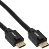 Cable Activo Inline Displayport, Negro, Contactos Dorados, 15 M