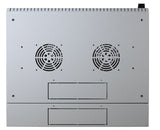 Efb 19" Wandgehäuse 6he, Schwenkend, 2-Teilig, Ral7035, Tiefe 600 Mm