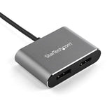 EAN 0065030884433 - StarTech.com CDP2DPHD Adaptador gráfico USB 3840 x 2160 Pixeles Negro, Gris imagen 2