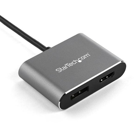 EAN 0065030884433 - StarTech.com CDP2DPHD Adaptador gráfico USB 3840 x 2160 Pixeles Negro, Gris imagen 2