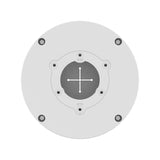 Back Box, Almunum, White,  Weight 390g