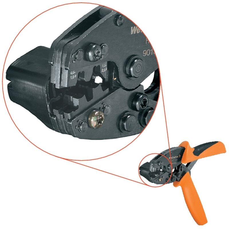 Weidmüller Htf 63 9013400000 Alicate De Crimpado Conector F -Huelsen