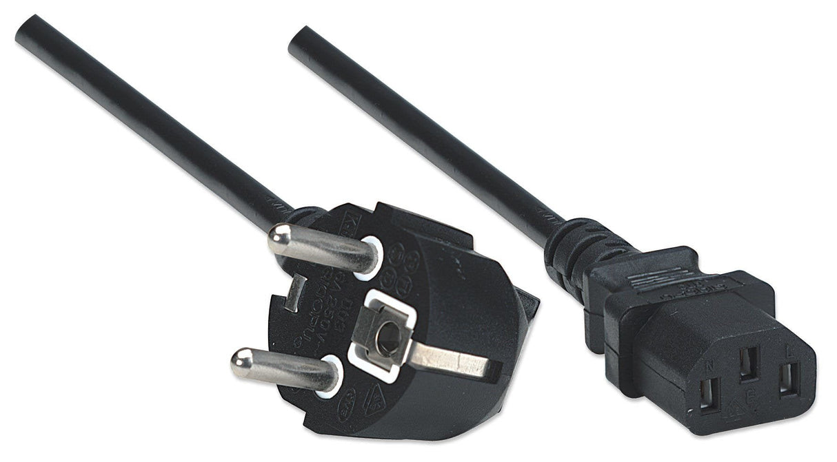 Manhattan 300148, 1,8 M, Cee7/4, C13 Acoplador, 250 V, 10 - 16 A