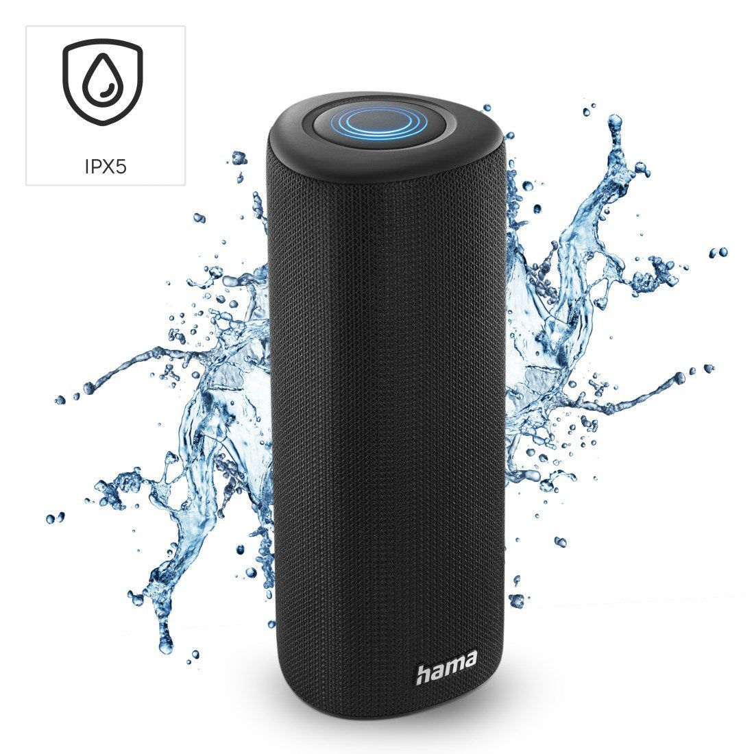 Altavoz  Hama Pipe 3.0 Bluetooth Impermeable Ipx5, Ligero 188202