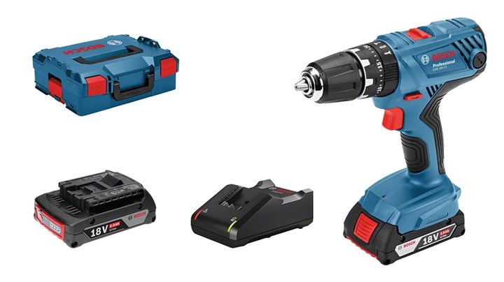 EAN 3165140979436 - Bosch GSB 18V-21 PROFESSIONAL 1800 RPM Sin llave 1,2 kg Negro, Azul, Rojo imagen 1